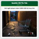 Hai nghi phạm trộm 1.500 USD bị truy tìm