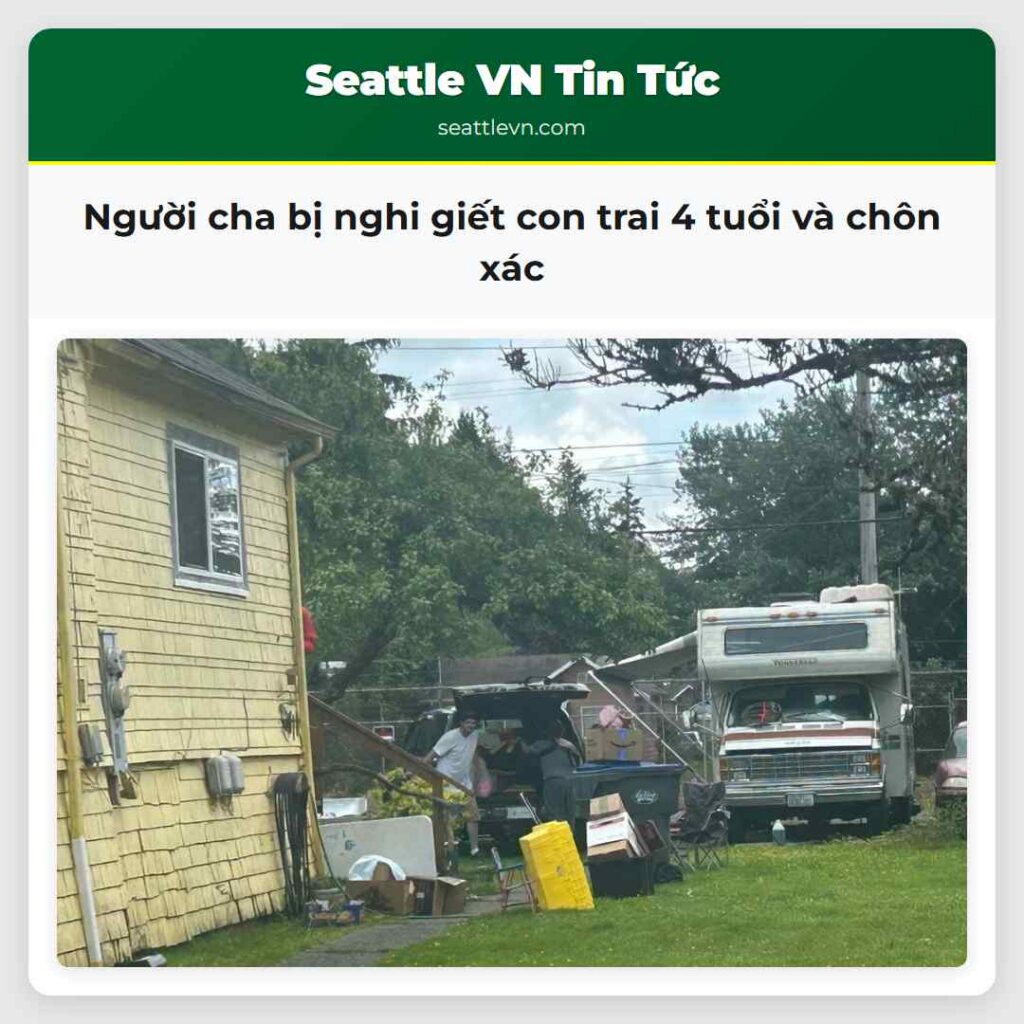 Người cha bị nghi giết con trai 4 tuổi và chôn xác