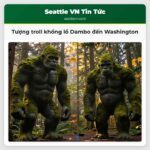 Tượng troll khổng lồ Dambo đến Washington