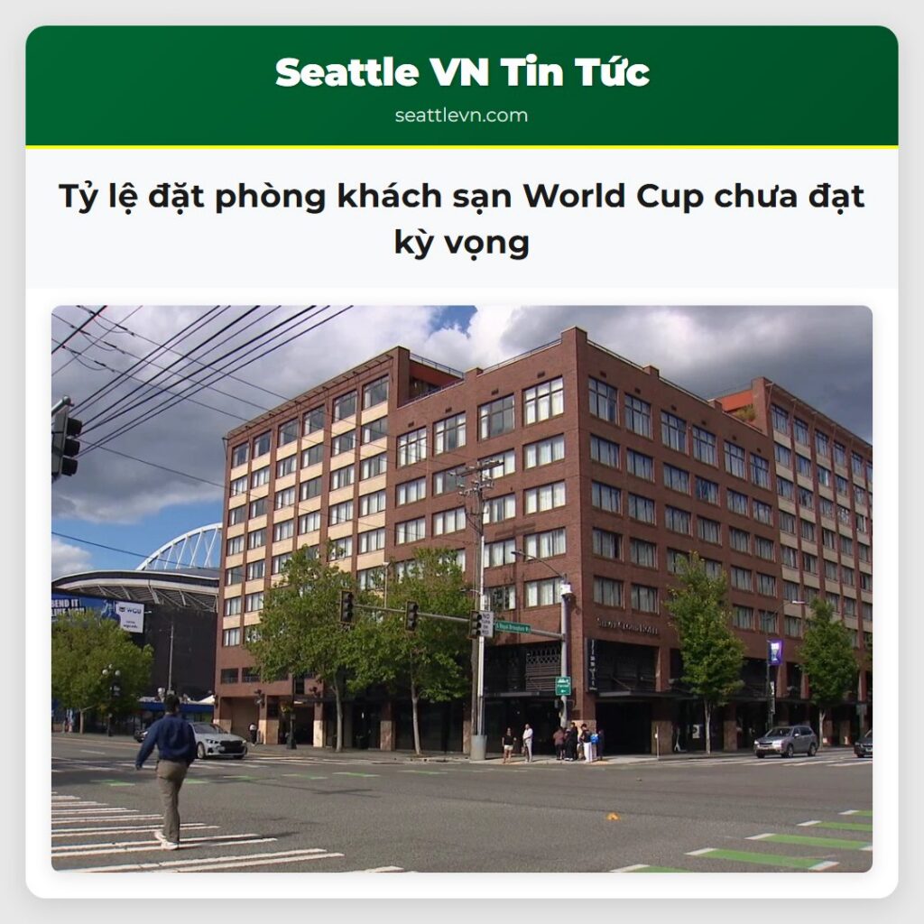 Tỷ lệ đặt phòng khách sạn World Cup chưa đạt kỳ