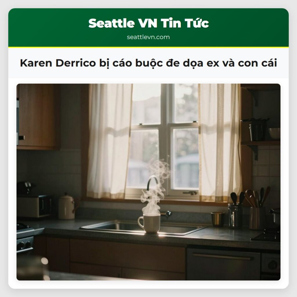 Karen Derrico bị cáo buộc đe dọa ex và con cái
