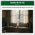 Karen Derrico bị cáo buộc đe dọa ex và con cái
