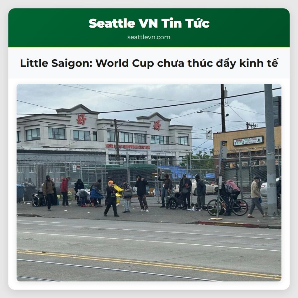 Little Saigon: World Cup chưa thúc đẩy kinh tế