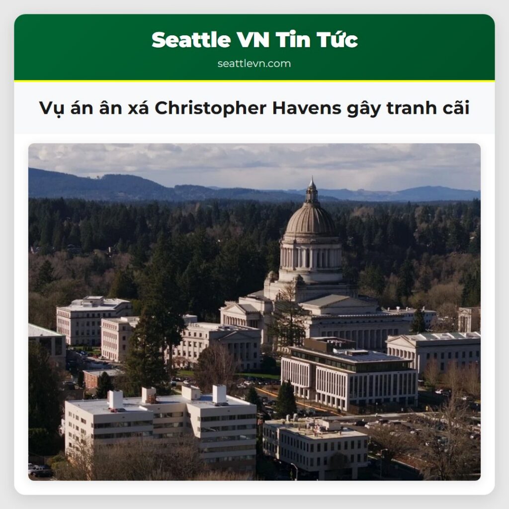 Vụ án ân xá Christopher Havens gây tranh cãi