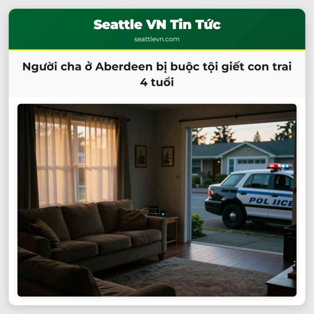 Người cha ở Aberdeen bị buộc tội giết con trai 4