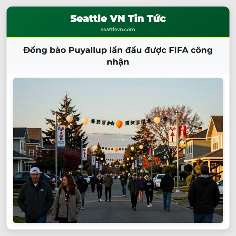 Đồng bào Puyallup lần đầu được FIFA công nhận