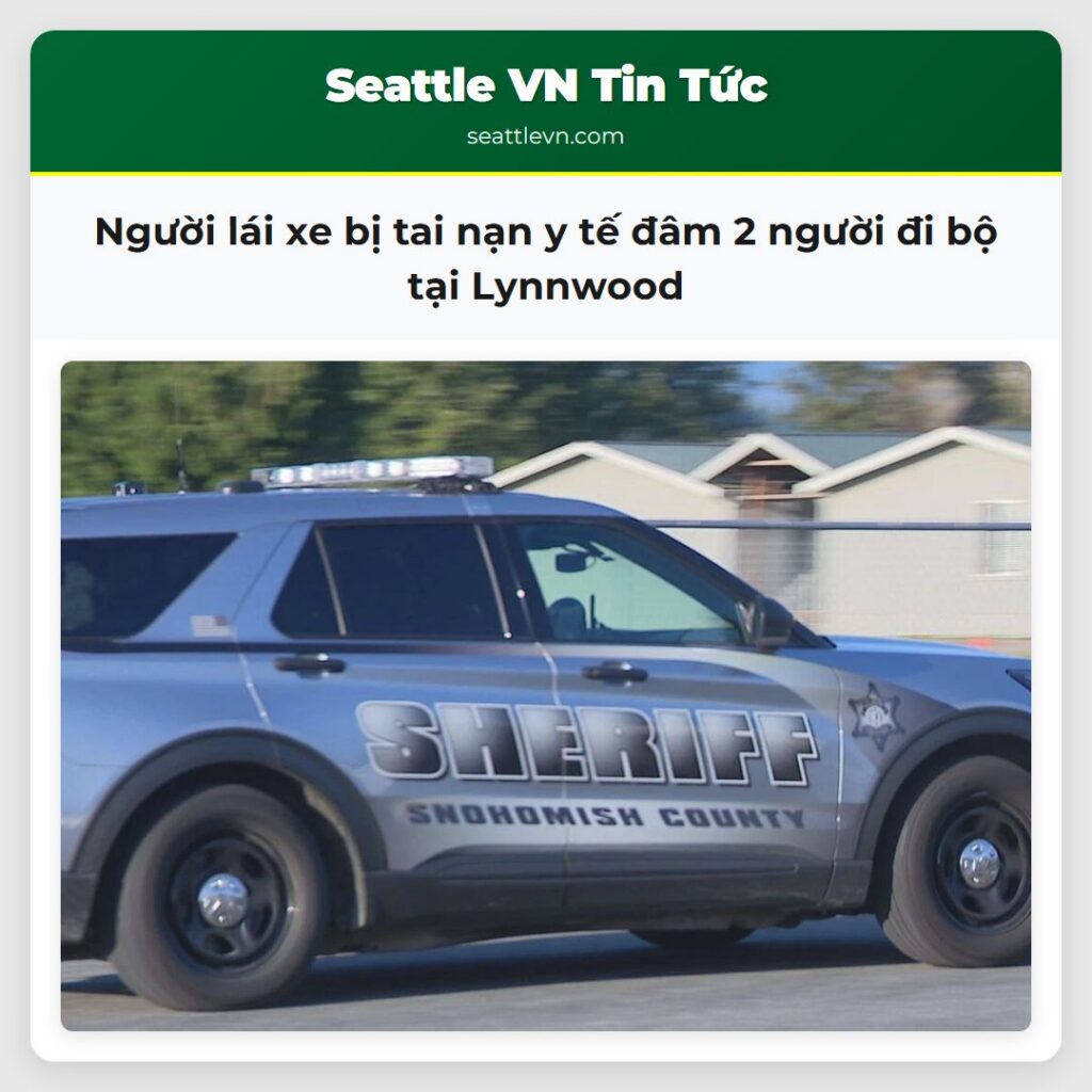 Người lái xe bị tai nạn y tế đâm 2 người đi bộ