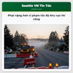 Phạt nặng hơn vi phạm tốc độ khu vực thi công