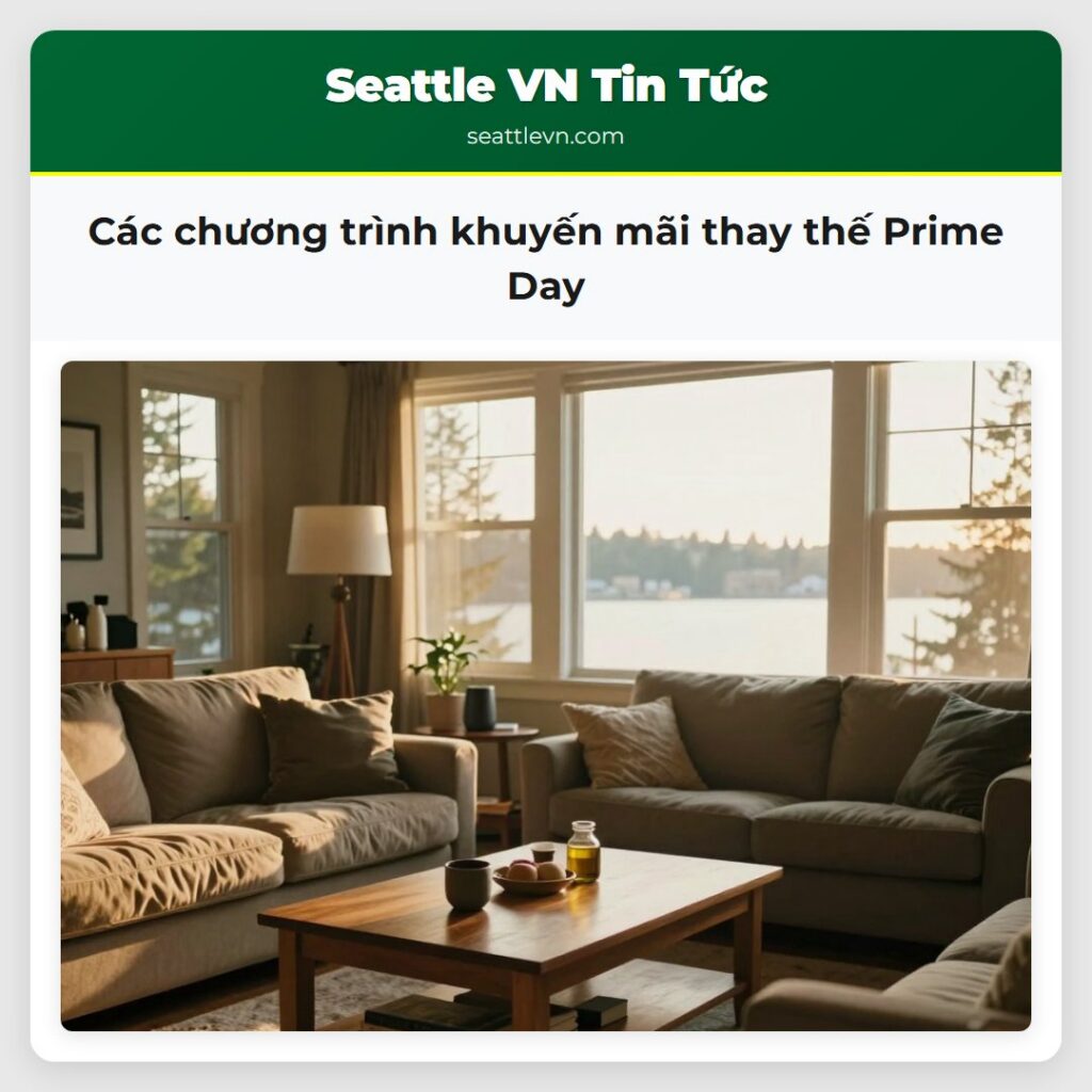 Các chương trình khuyến mãi thay thế Prime Day