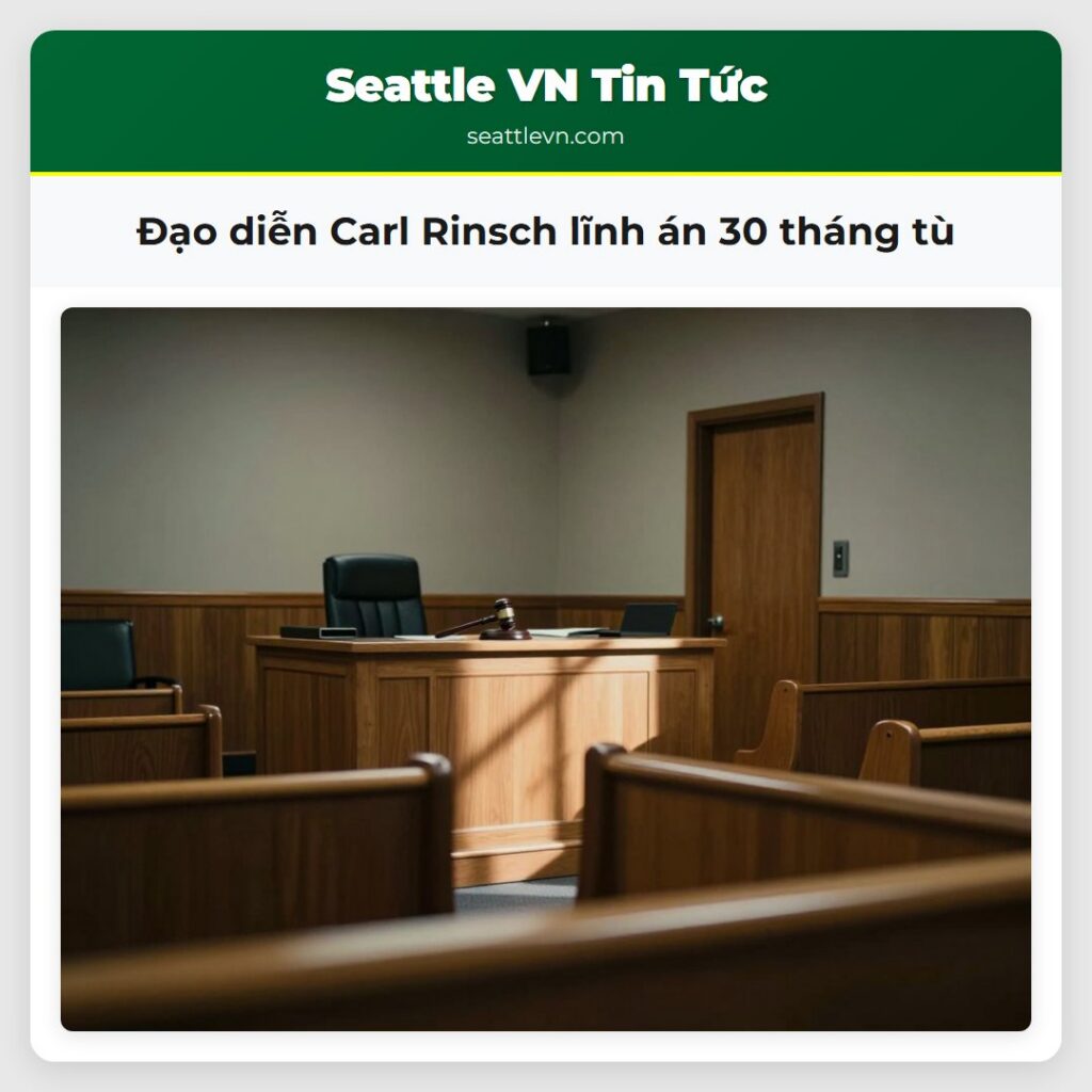 Đạo diễn Carl Rinsch lĩnh án 30 tháng tù