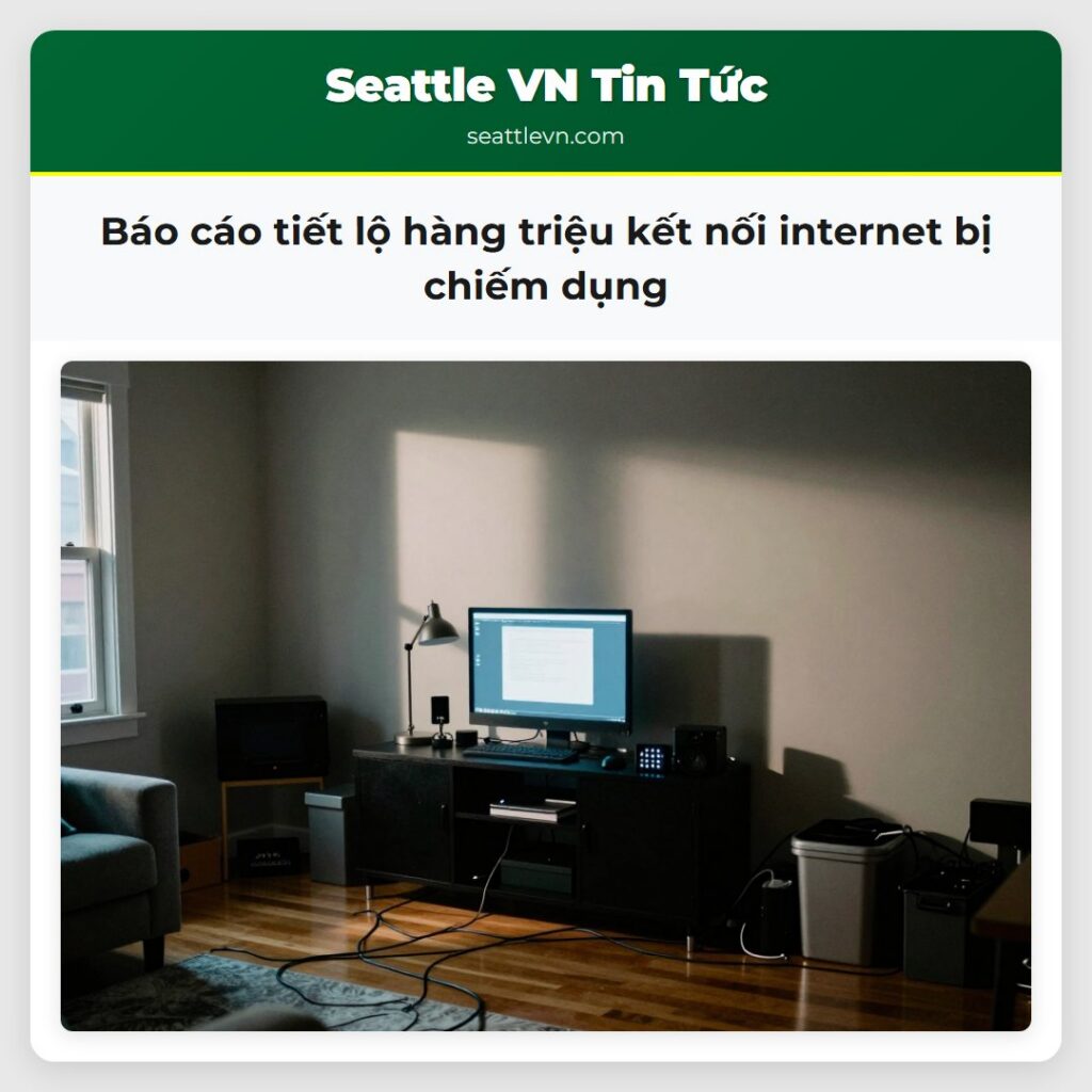 Báo cáo tiết lộ hàng triệu kết nối internet bị