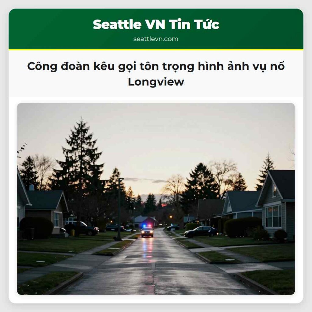 Công đoàn kêu gọi tôn trọng hình ảnh vụ nổ