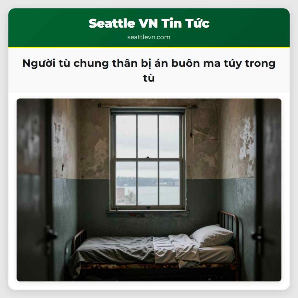 Người tù chung thân bị án buôn ma túy trong tù