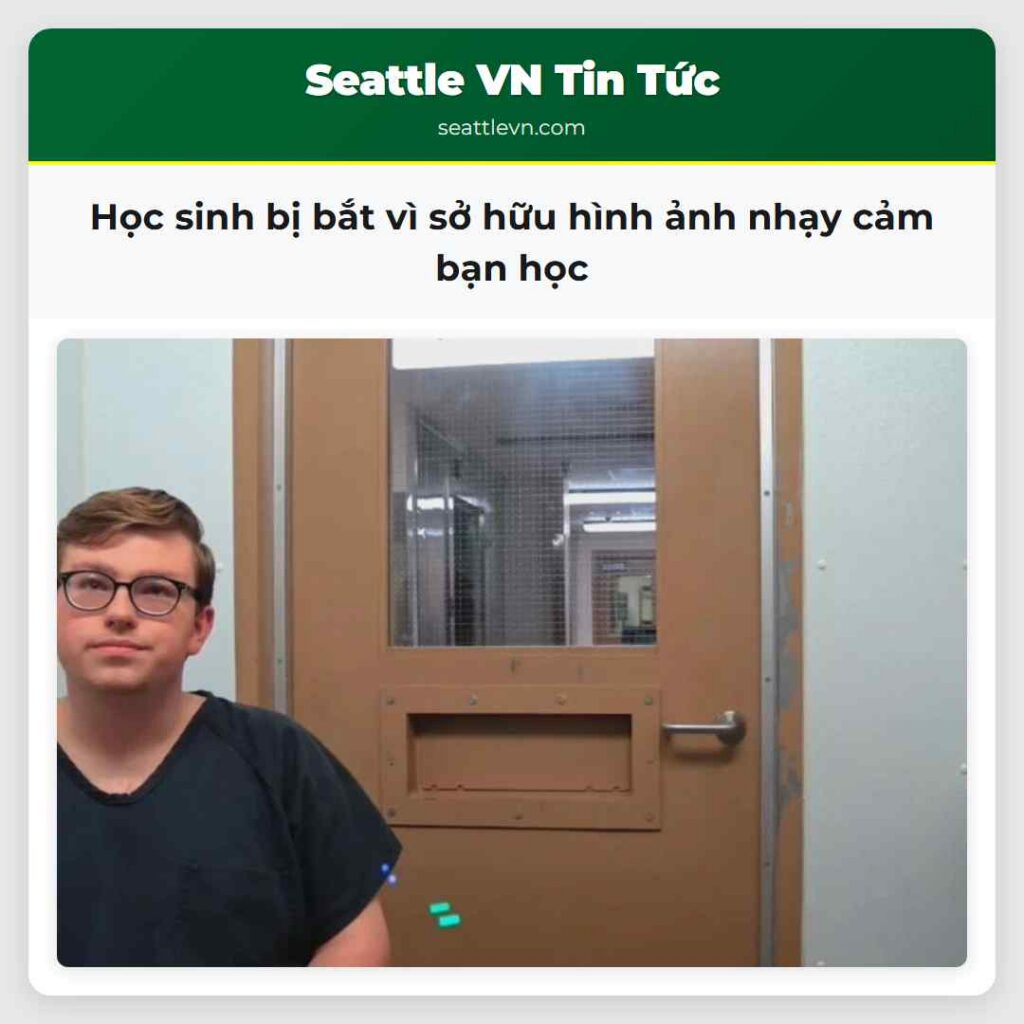 Học sinh bị bắt vì sở hữu hình ảnh nhạy cảm bạn