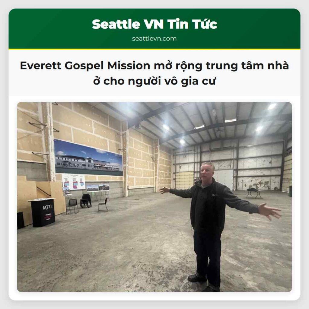 Everett Gospel Mission mở rộng trung tâm nhà ở