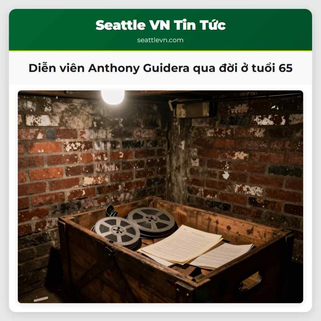 Diễn viên Anthony Guidera qua đời ở tuổi 65