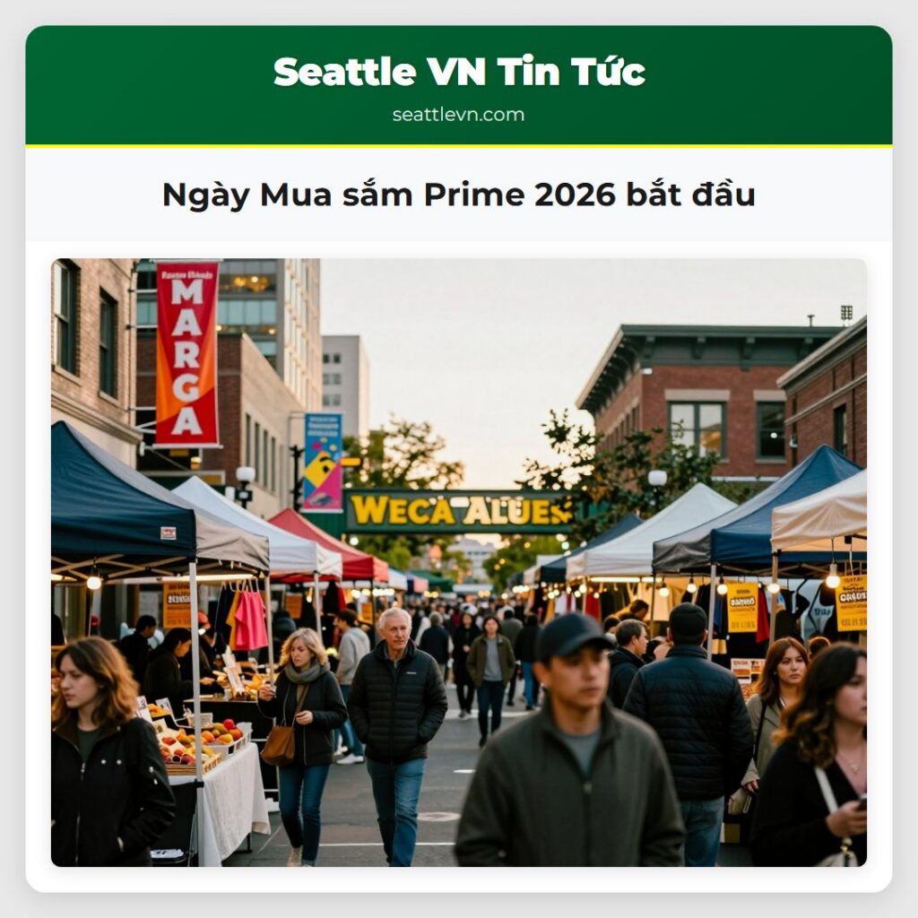 Ngày Mua sắm Prime 2026 bắt đầu