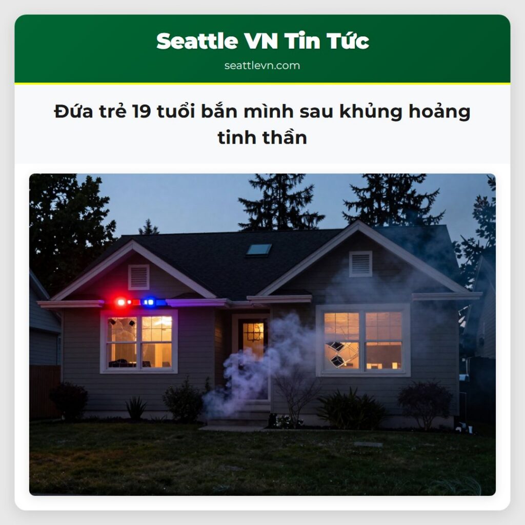 Đứa trẻ 19 tuổi bắn mình sau khủng hoảng tinh thần