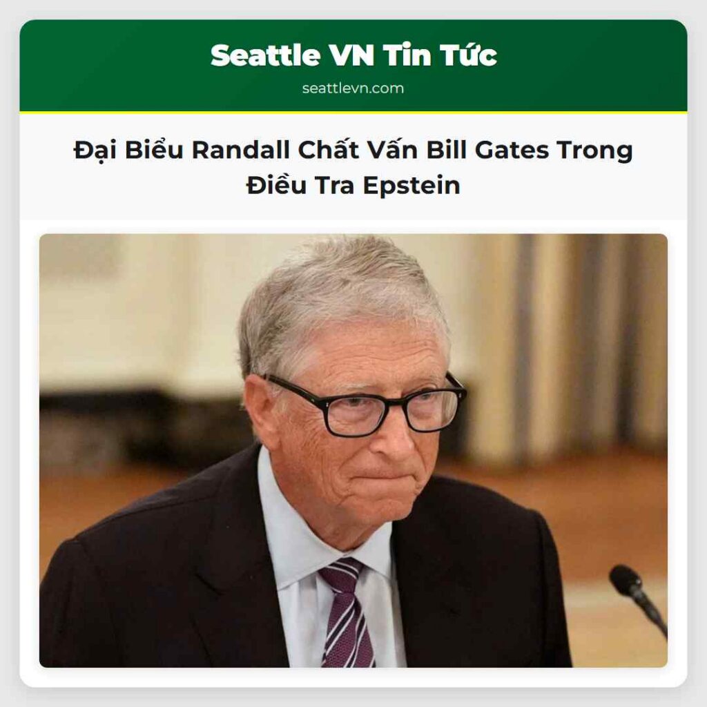 Đại Biểu Randall Chất Vấn Bill Gates Trong Điều