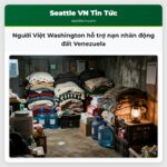 Người Việt Washington hỗ trợ nạn nhân động đất Venezuela