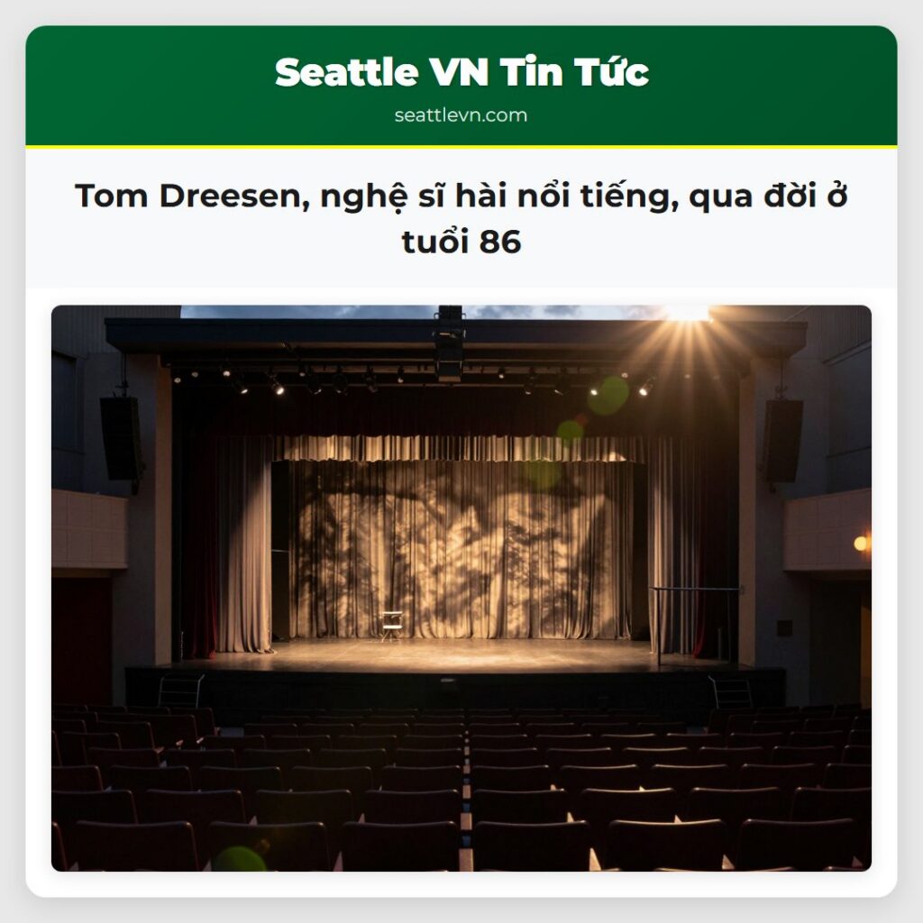 Tom Dreesen, nghệ sĩ hài nổi tiếng, qua đời ở