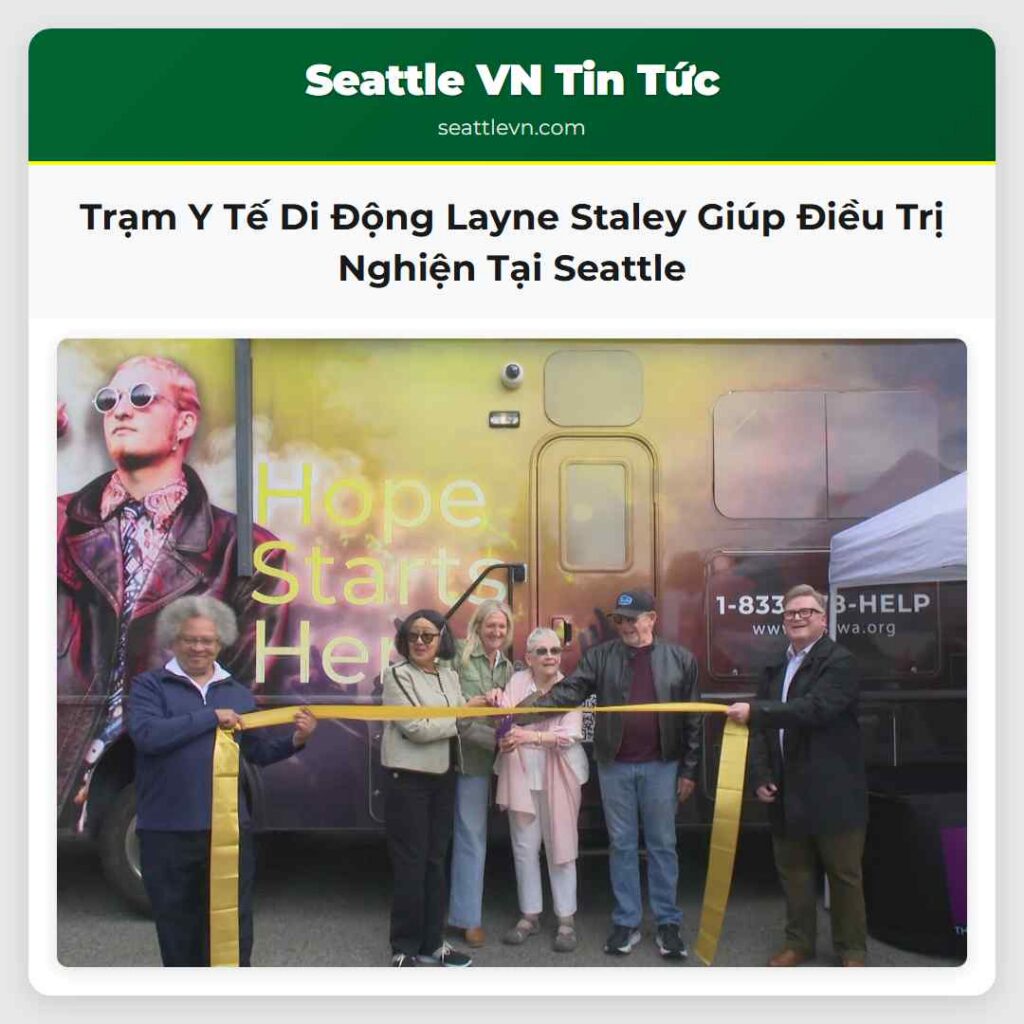 Trạm Y Tế Di Động Layne Staley Giúp Điều Trị