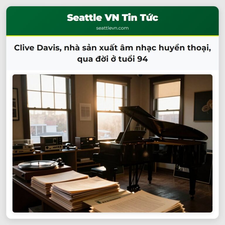 Clive Davis nhà sản xuất âm nhạc huyền thoại qua đời ở tuổi 94