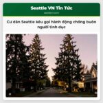 Cư dân Seattle kêu gọi hành động chống buôn người tình dục