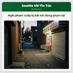 Nghi phạm cướp bị bắt khi đang phạm tội