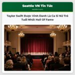 Taylor Swift Được Vinh Danh Là Ca Sĩ Nữ Trẻ Tuổi Nhất Hall Of Fame