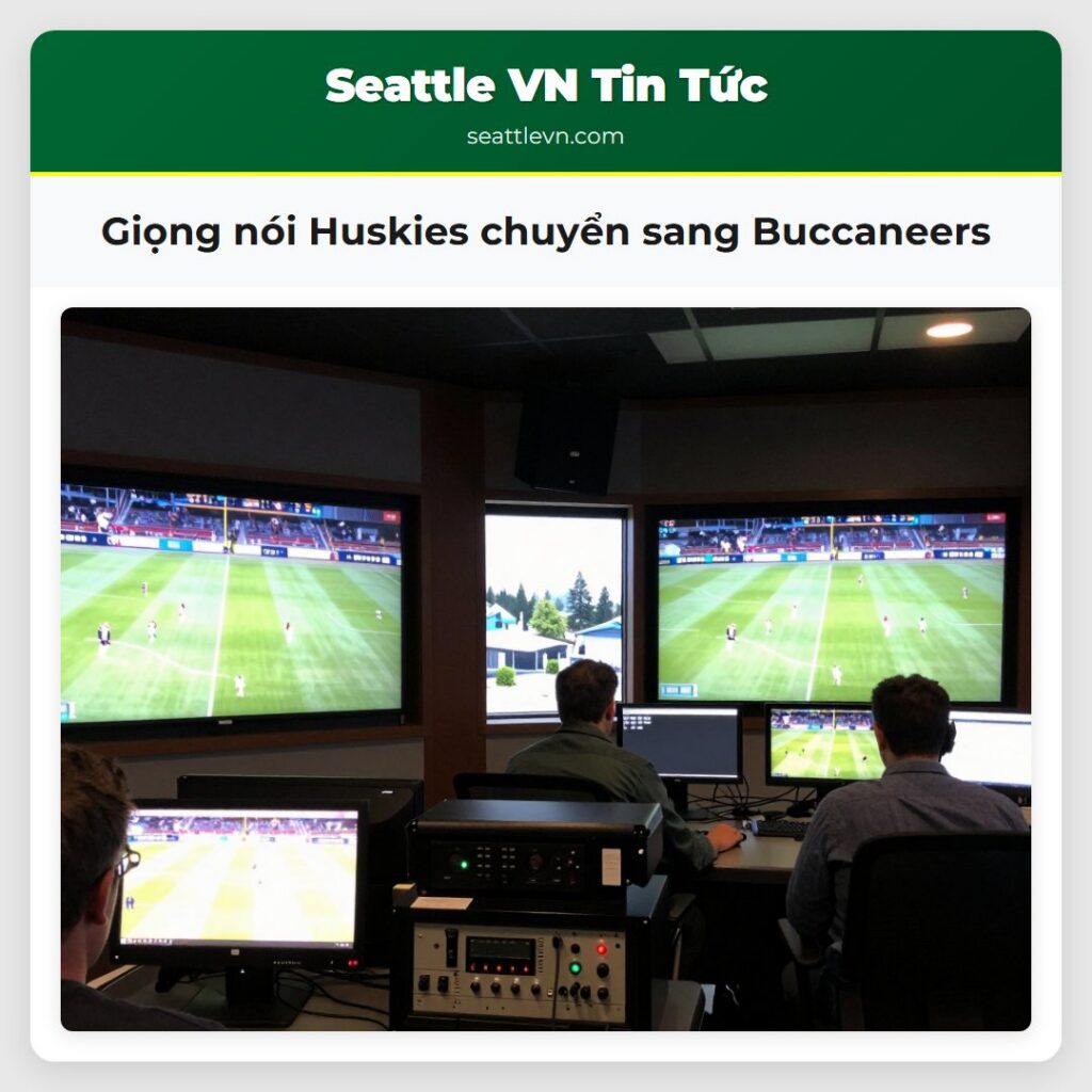 Giọng nói Huskies chuyển sang Buccaneers