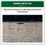 Đứa trẻ tử vong sau vụ lặn ngụy trang tại hồ Sammamish