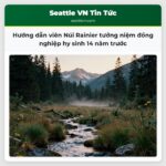 Hướng dẫn viên Núi Rainier tưởng niệm đồng nghiệp hy sinh 14 năm trước