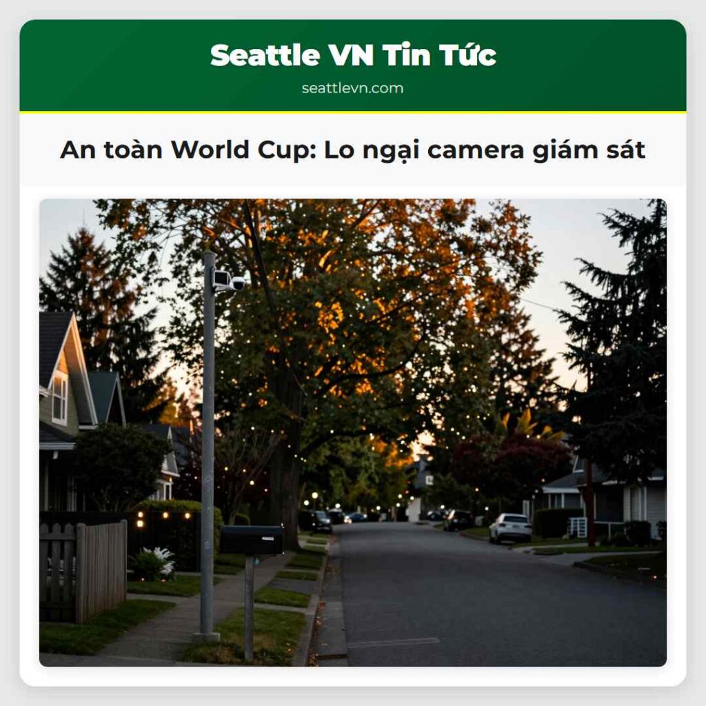 An toàn World Cup: Lo ngại camera giám sát
