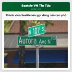 Thành viên Seattle kêu gọi đóng cửa con phố