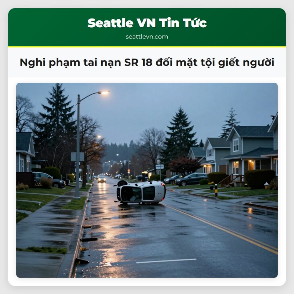 Nghi phạm tai nạn SR 18 đối mặt tội giết người