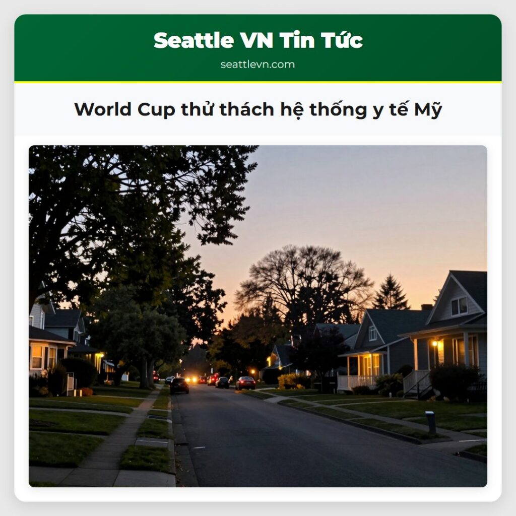 World Cup thử thách hệ thống y tế Mỹ