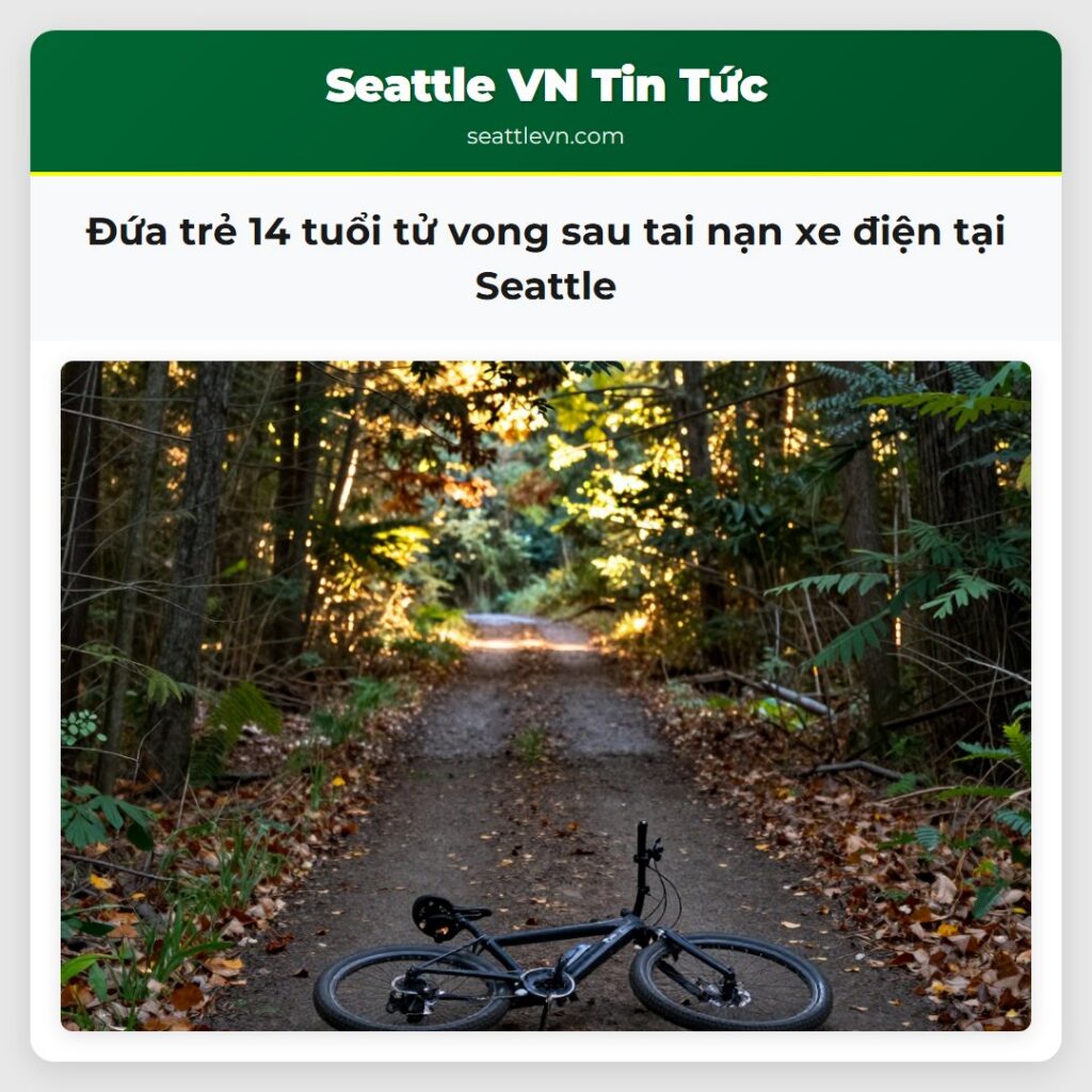 Đứa trẻ 14 tuổi tử vong sau tai nạn xe điện tại