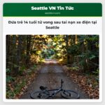Đứa trẻ 14 tuổi tử vong sau tai nạn xe điện tại Seattle