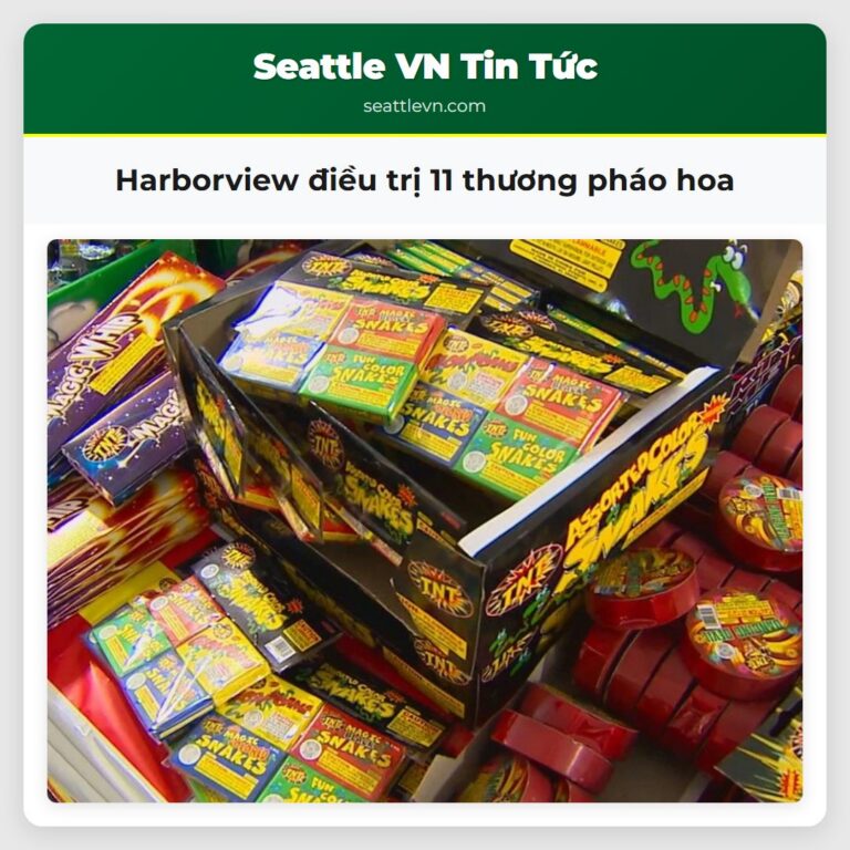 Harborview điều trị 11 thương pháo hoa