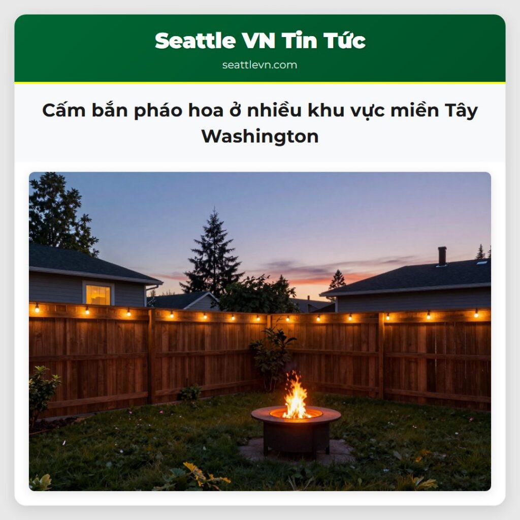 Cấm bắn pháo hoa ở nhiều khu vực miền Tây