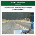 1 người tử vong nhiều người bị thương tại trường đua Kent
