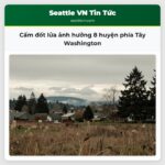 Cấm đốt lửa ảnh hưởng 8 huyện phía Tây Washington