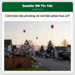 Cảnh báo địa phương về nơi bắn pháo hoa 4/7