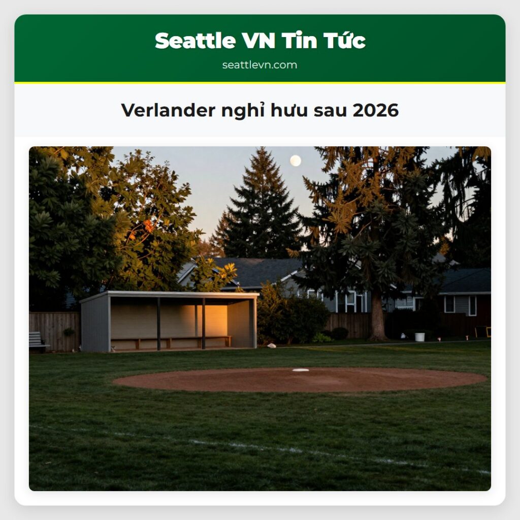 Verlander nghỉ hưu sau 2026