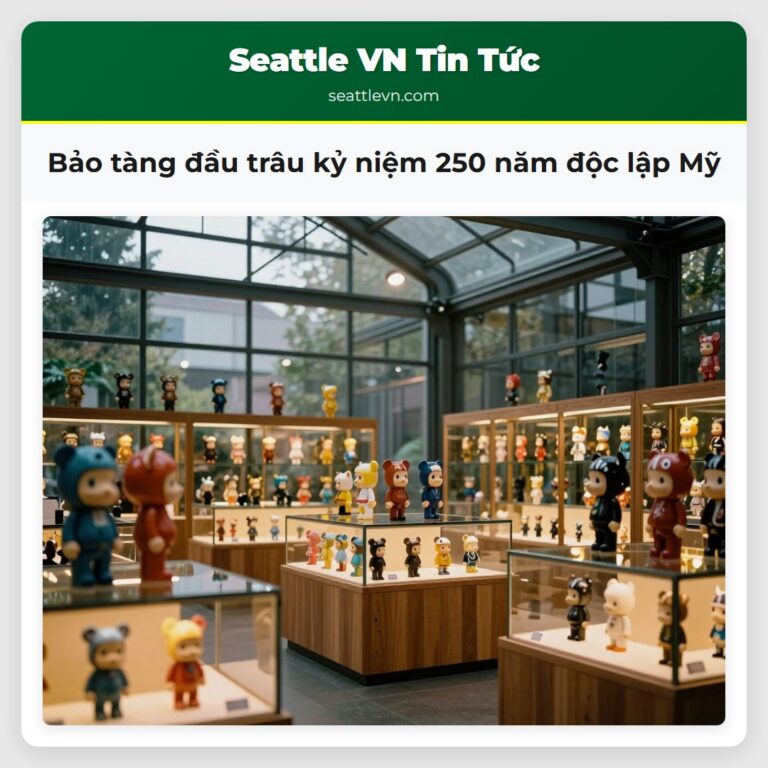 Bảo tàng đầu trâu kỷ niệm 250 năm độc lập Mỹ