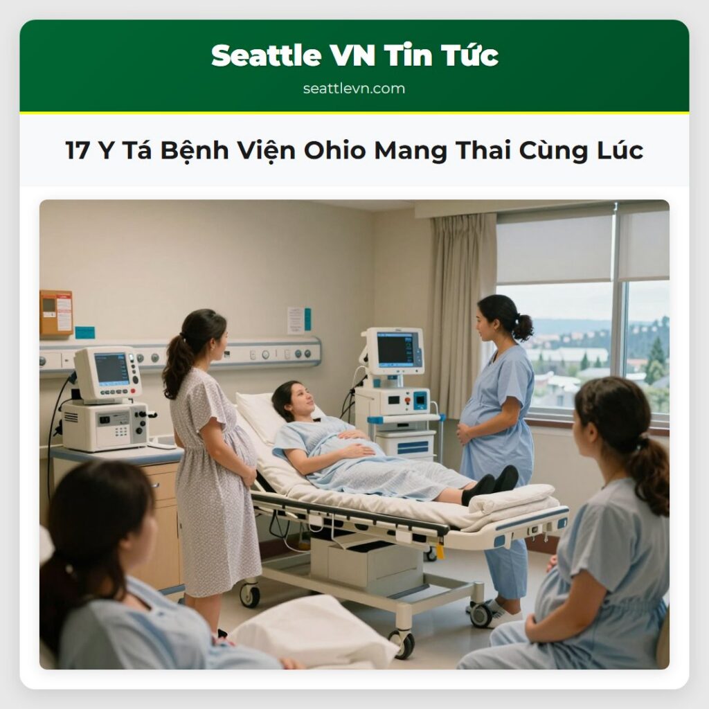 17 Y Tá Bệnh Viện Ohio Mang Thai Cùng Lúc