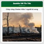 Cháy rừng Chelan Hills 1 người tử vong