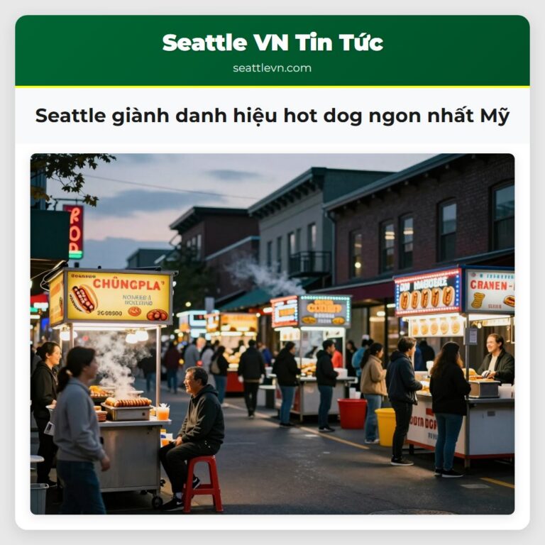 Seattle giành danh hiệu hot dog ngon nhất Mỹ