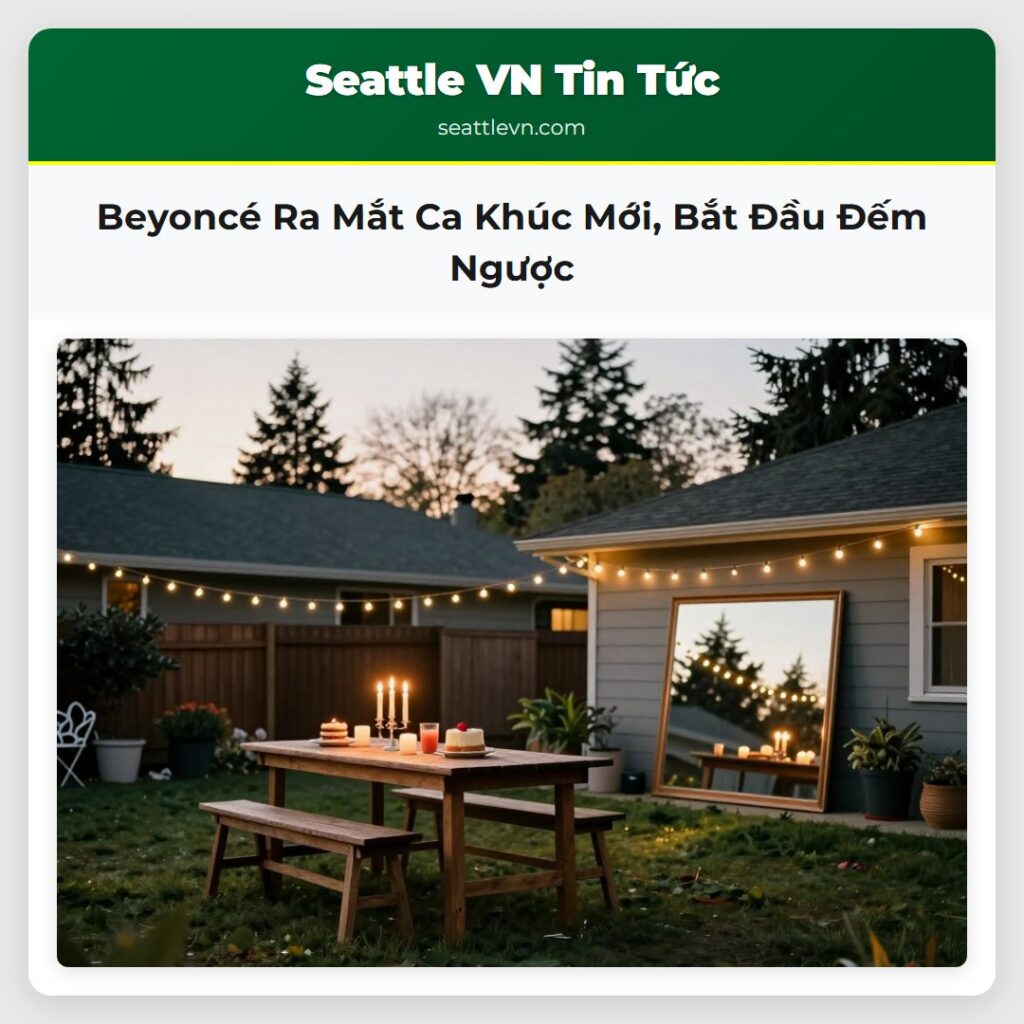Beyoncé Ra Mắt Ca Khúc Mới, Bắt Đầu Đếm Ngược